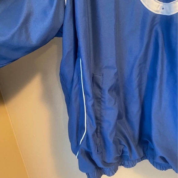 Vintage NFL Indianapolis Colts Embroidered Lined Blue White Pullover - Picture 3 of 7